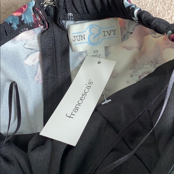 NWT Francesca’s Strapless Fit and Flare Dress - Picture 6 of 10